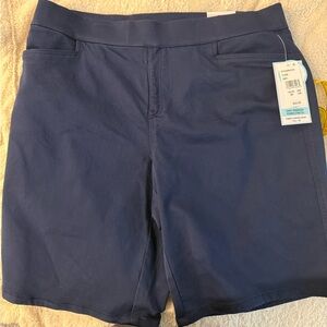 Women's Navy Blue Shorts